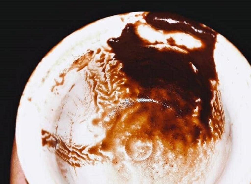 نماد (T) در فال قهوه ترک