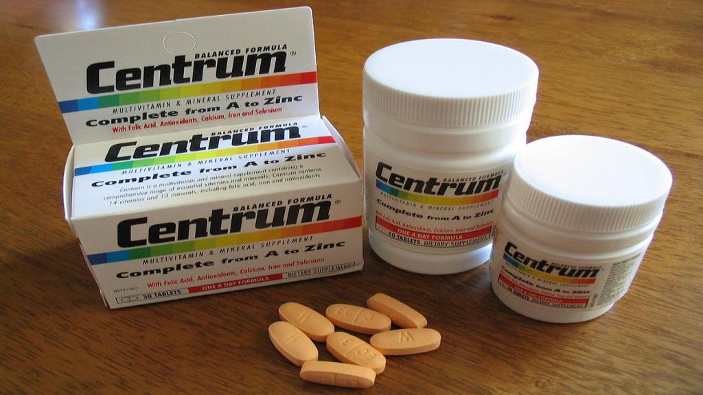 فواید مصرف مولتی ویتامین سنتروم + عوارض