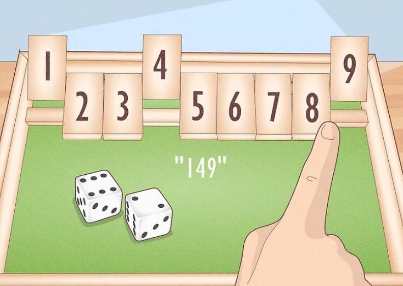 قوانین کامل بازی Shut the Box 8