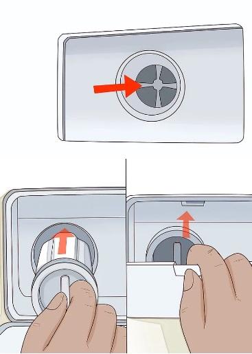 نحوه تمیز کردن فیلتر رسوب ماشین لباسشویی 7