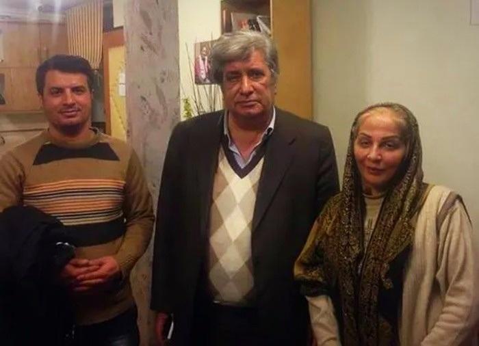عکس همسر و فرزند بهروز رضوی