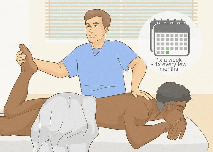 دفعات استاندارد ماساژ بدن 7