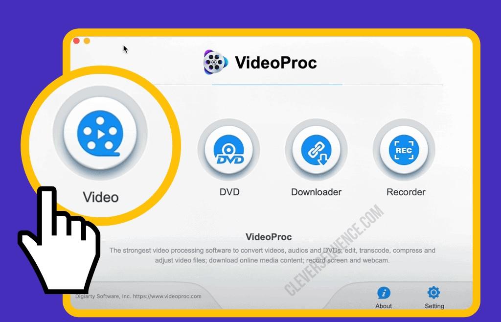 برنامه VideoProc