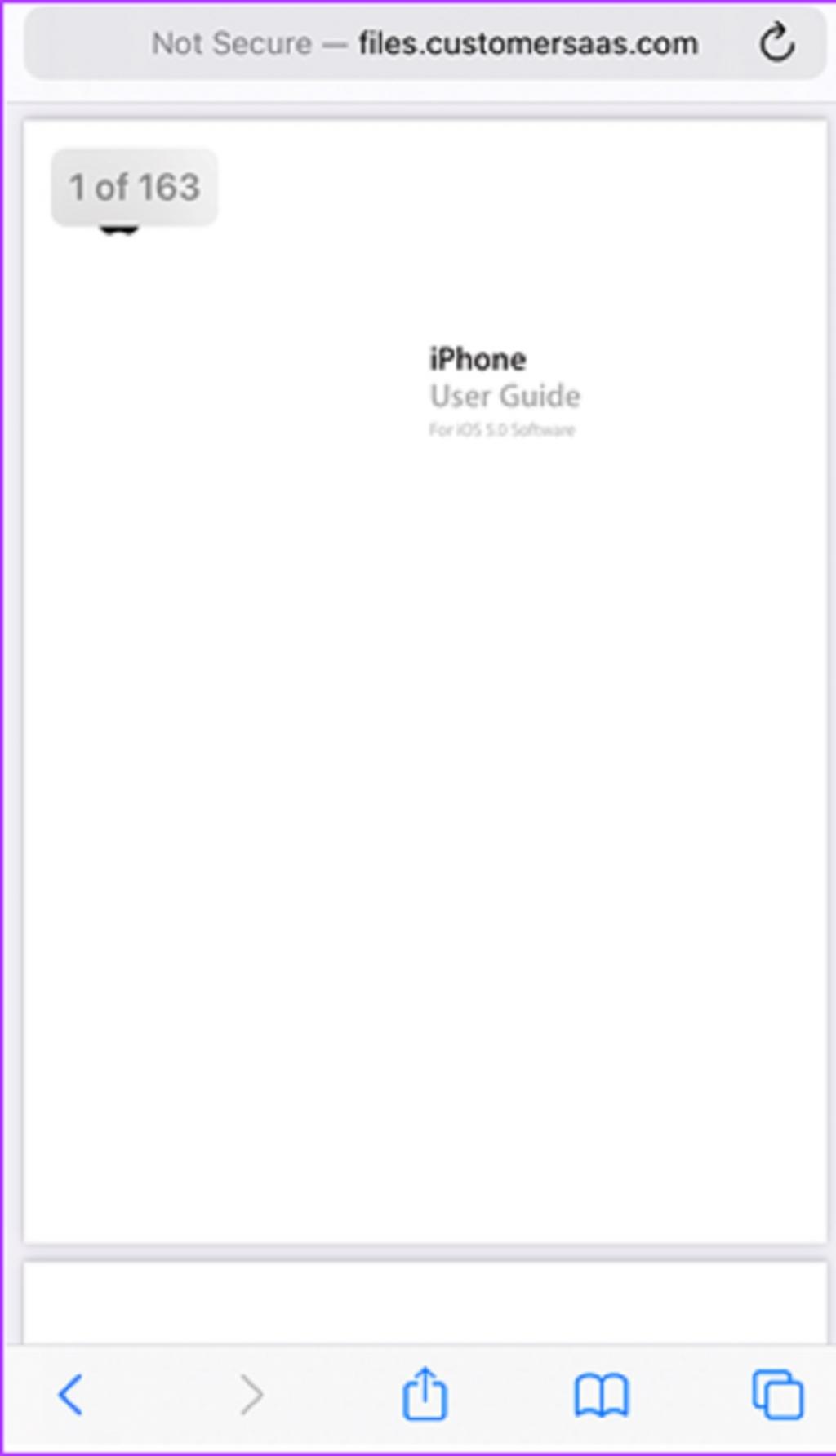 نحوه ذخیره فایل PDF را در برنامه iPhone Files