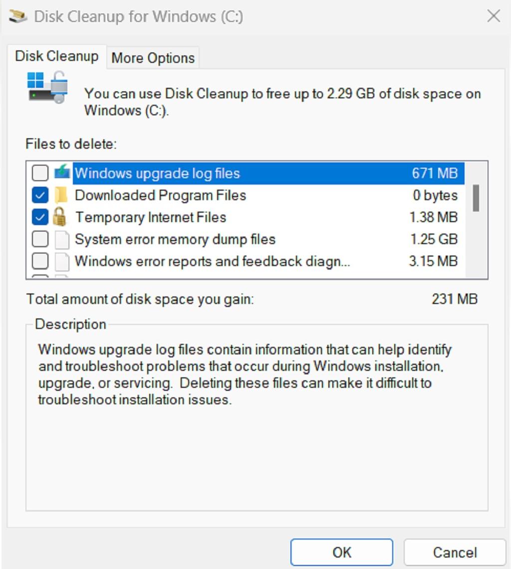 روش 1: استفاده از Disk Cleanup