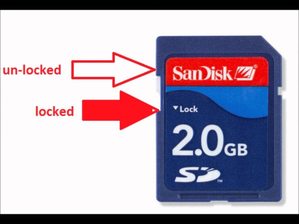 خاموش کردن قفل زمانی که کارت حافظه Write Protected فرمت نمی شود