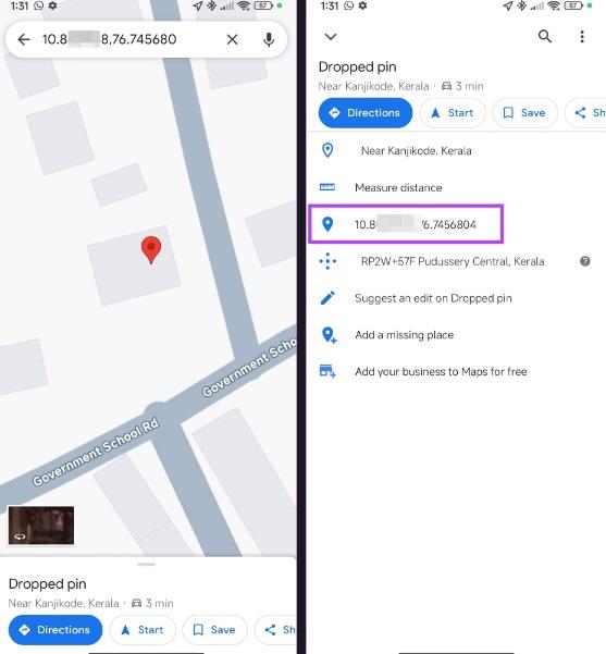 نحوه دریافت مختصات GPS در Google Maps 2