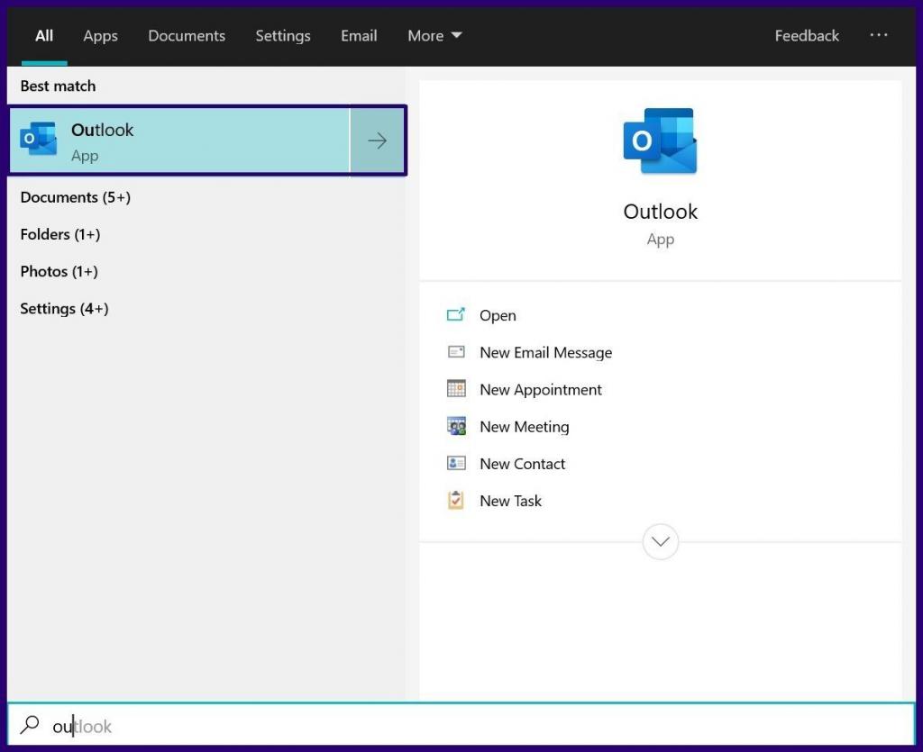 ایجاد قالب ایمیل با استفاده از دسترسی های سریع در Microsoft Outlook