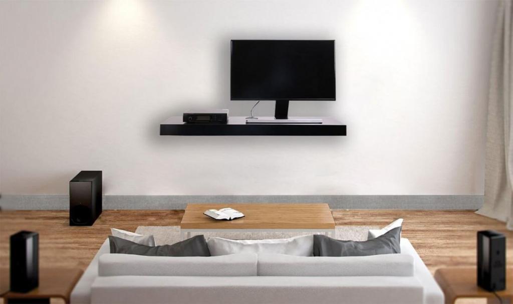 میز تلویزیون دیواری مدرن ساده6