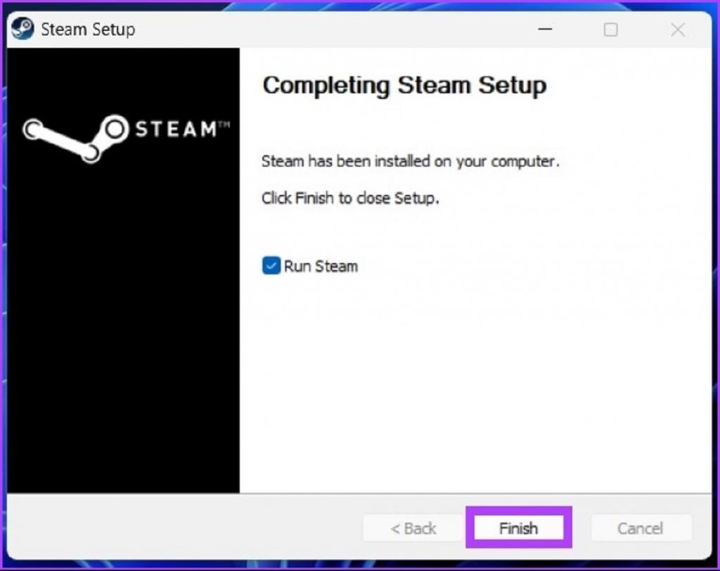 نحوه دانلود Steam و نصب آن در ویندوز 11
