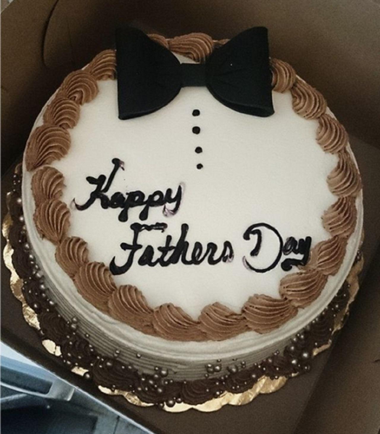مدل کیک روز پدر ساده و شیک  3