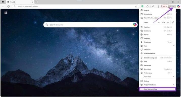 نحوه غیرفعال کردن مایکروسافت اج 3