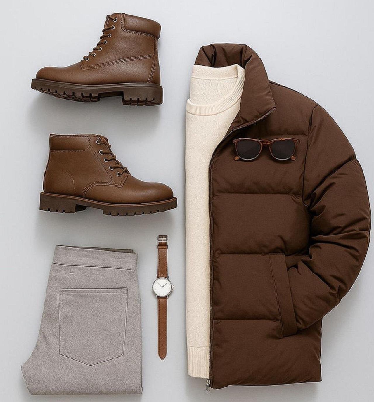 تیپ لباس زمستانه برای مردان 6