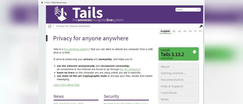 دسترسی به وب دارک ها با tail