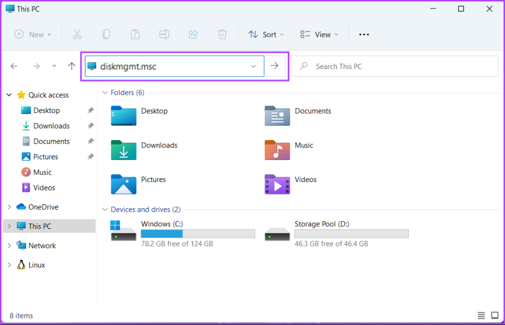 رفع ارور disk management با استفاده از File Explorer2