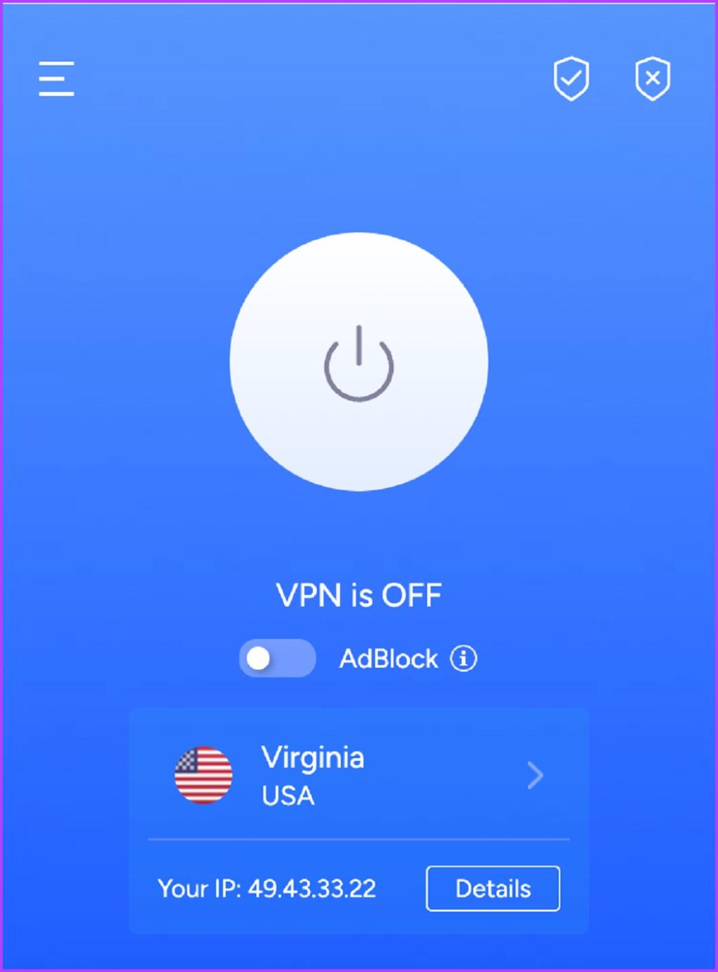 VPN را غیرفعال کنید
