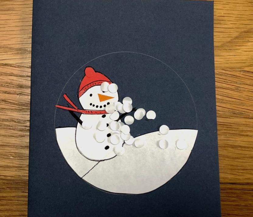 نحوه ساخت گوی برفی بازیافتی 4