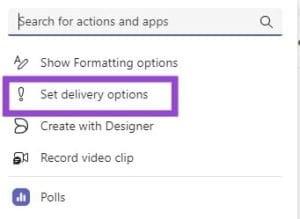 نحوه تنظیم گزینههای ارسال تیمز 6