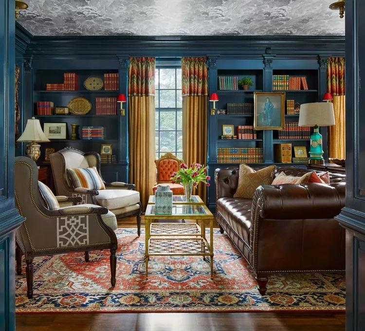 ترکیب رنگ قهوه ای با رنگ های دیگر 12