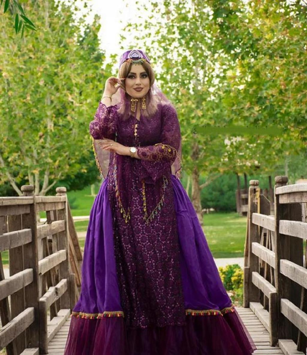 لباس سنتی ایرانی زنانه9