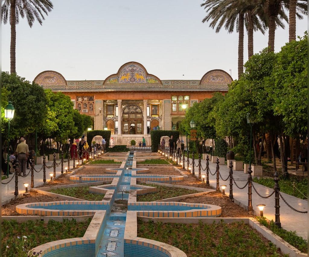  جاهای دیدنی شیراز : باغ نارنجستان قوام
