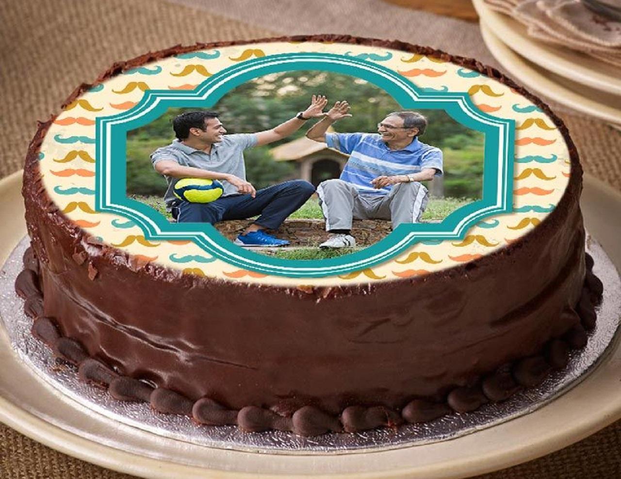 مدل کیک روز پدر با عکس2 