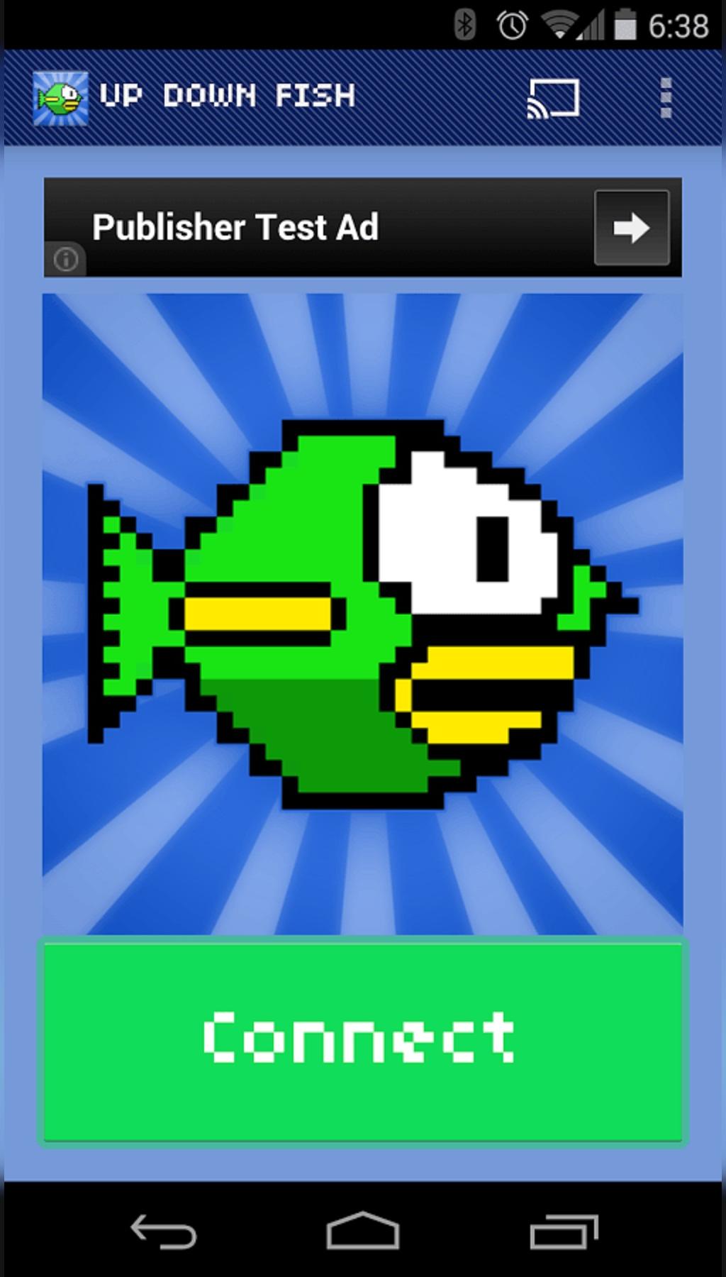  بازی Up Down Fish for Chromecast