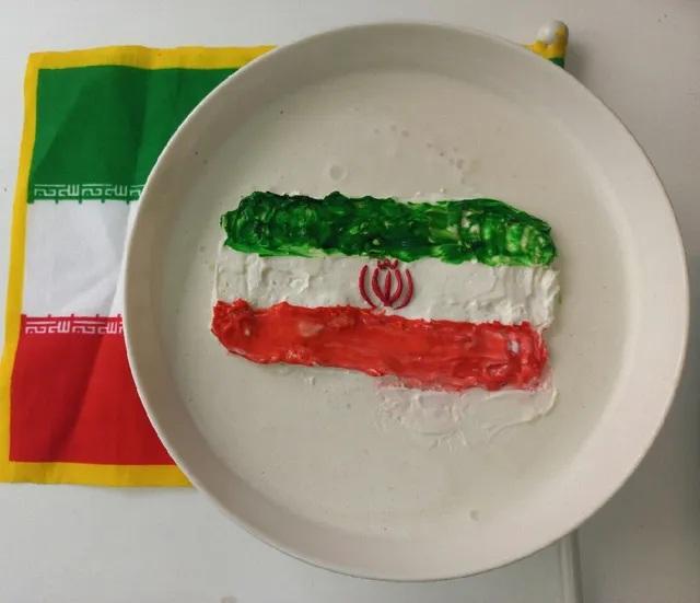 صبحانه سالم برای مدرسه با تزیین پرچم ایران 3