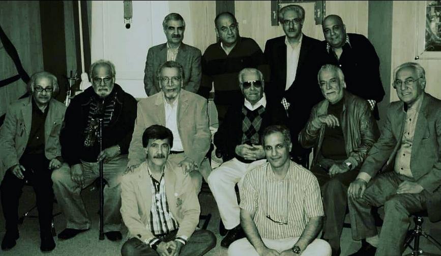 عکس گروهی بازیگران و سعید پیردوست