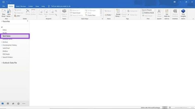 نحوه لغو ارسال نامه Outlook 5