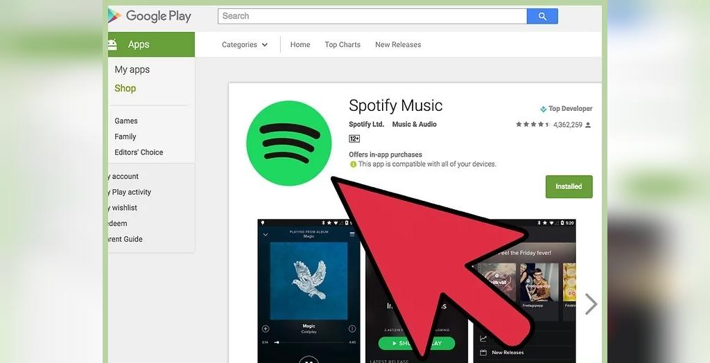  برای کنترل موسیقی از برنامه Spotify Mobile App استفاده کنید