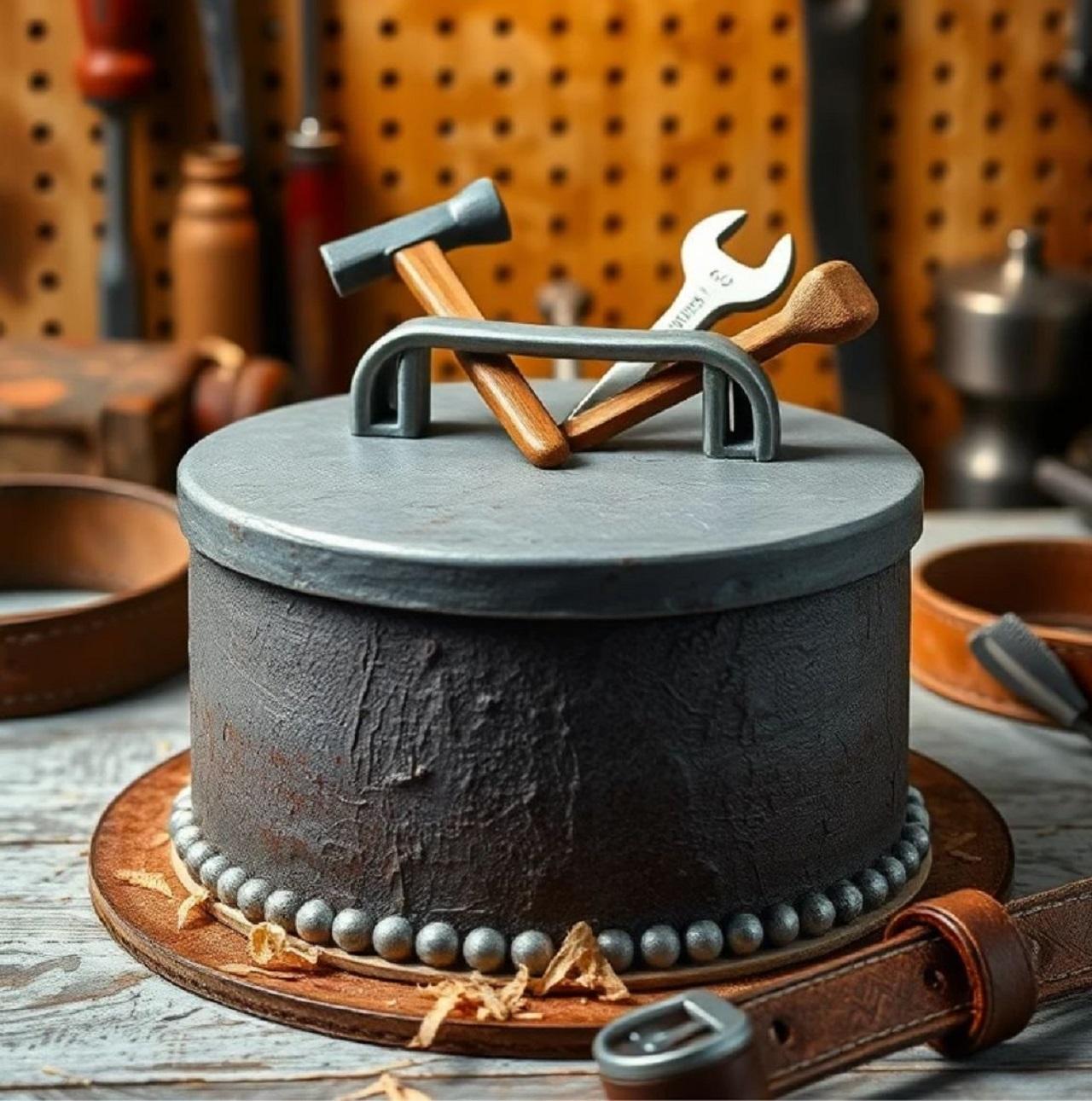 مدل کیک مردانه روز پدر 1