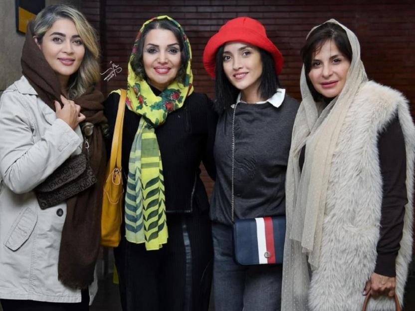 عکس سیما تیرانداز و دوستان