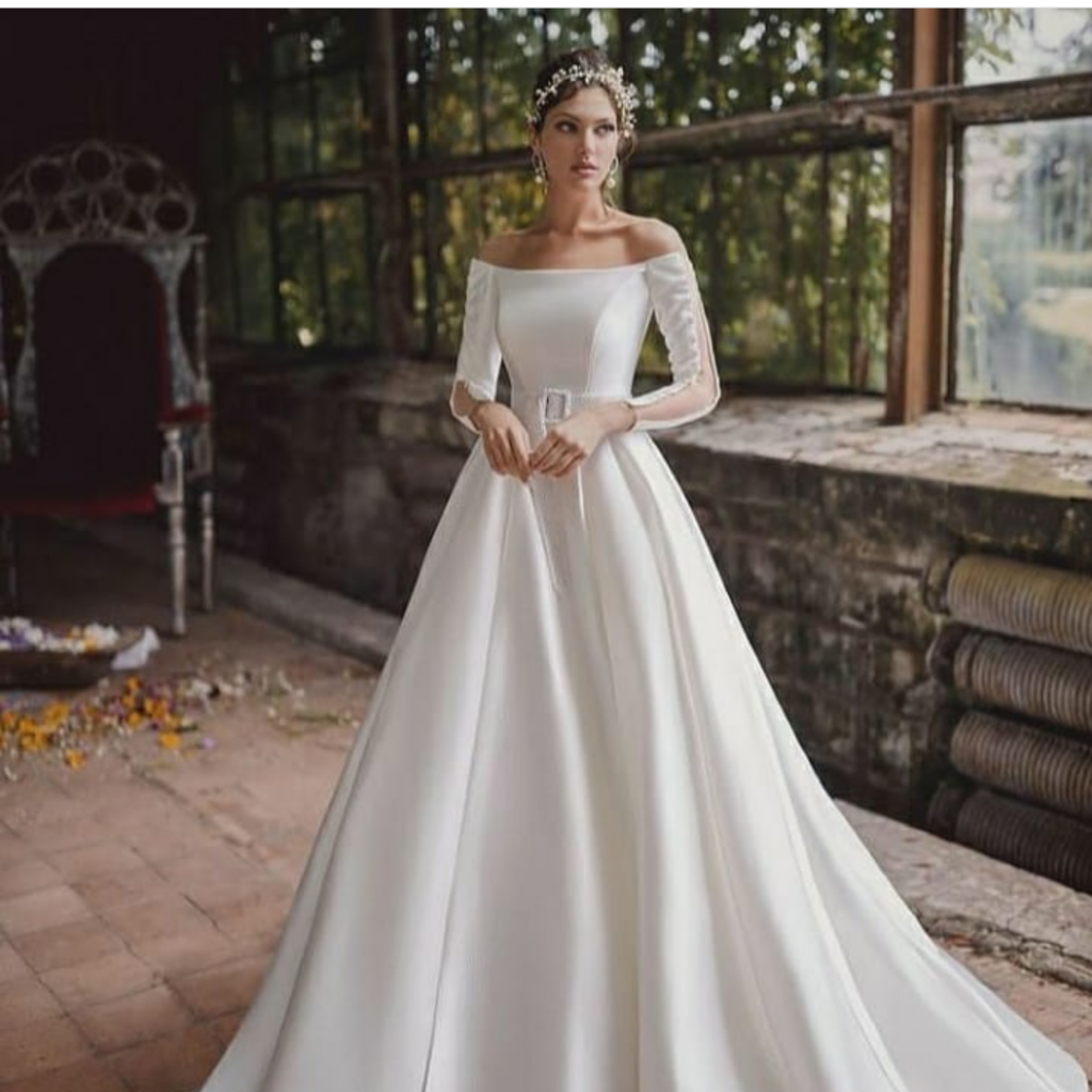 مدل لباس عروس ساده