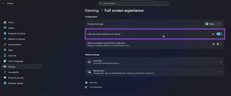 نحوه استفاده از Xbox Fullscreen در ویندوز 5