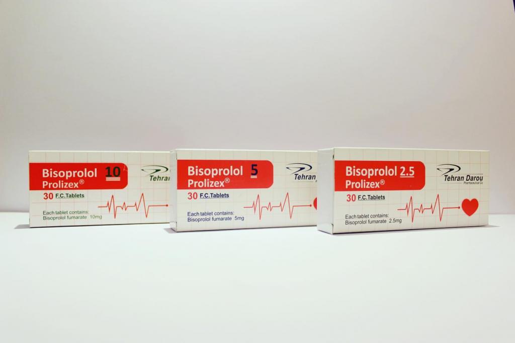 درمان فشار خون بالا با قرص بیزوپرولول (Bisoprolol)