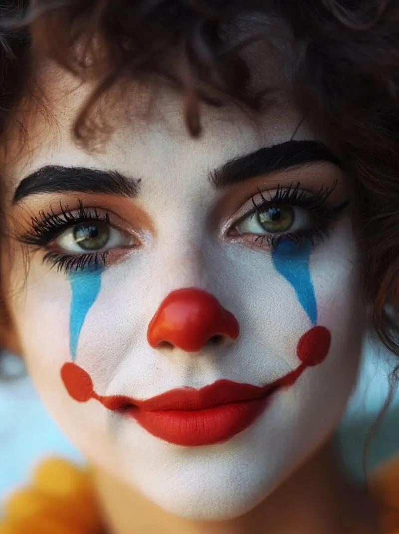میکاپ هالووین ساده 5