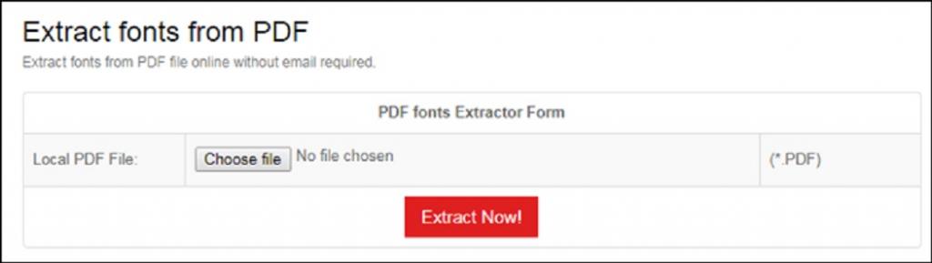 5 نرم افزار آنلاین برتر برای استخراج فونت ها از PDF:نرم افزار  PDF Convert Online