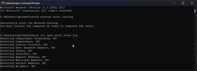 نحوه رفع خطای «IPv4/IPv6 no internet access» در ویندوز 4