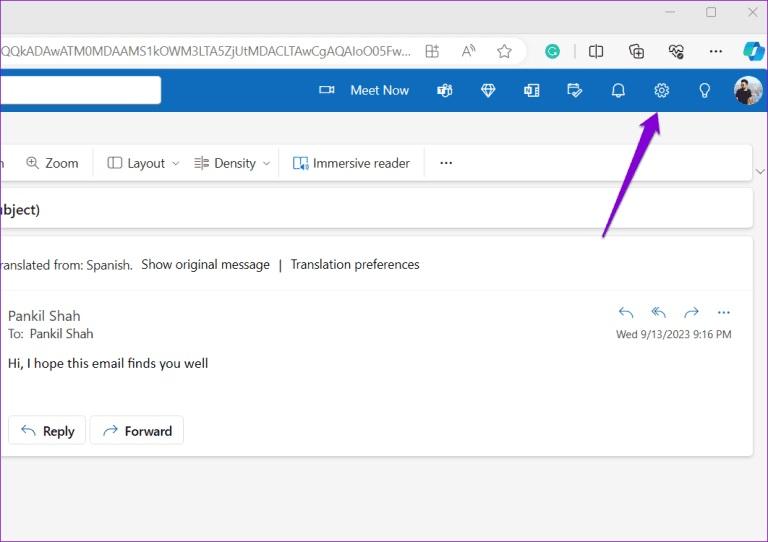 نحوه ترجمه ایمیل ها در Microsoft Outlook 9