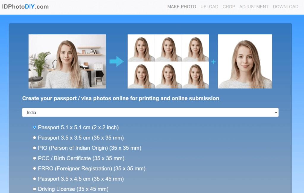 معرفی بهترین برنامه های درست کردن سایز عکس برای پاسپورت 9