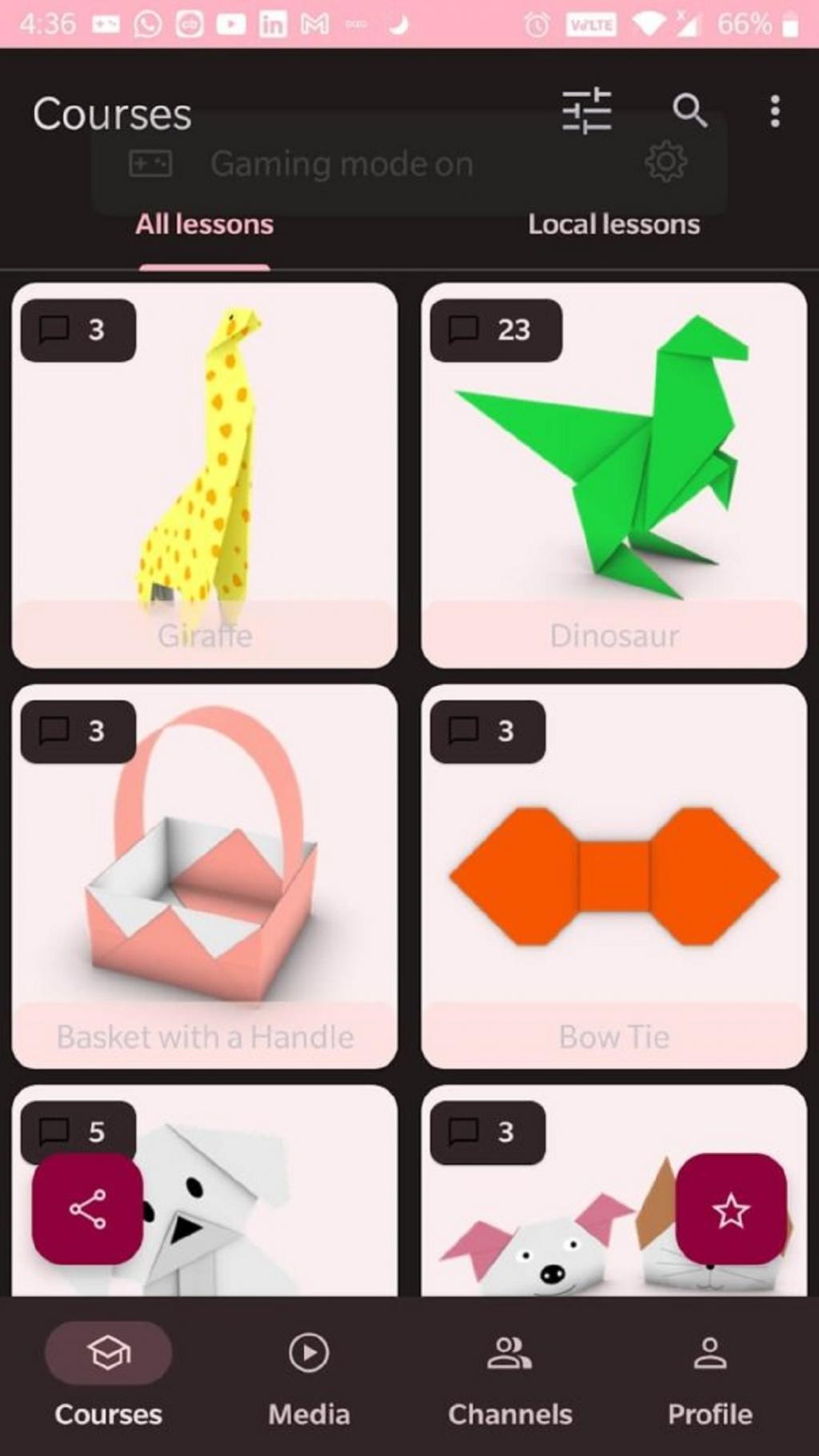 برنامه How to Make Origami