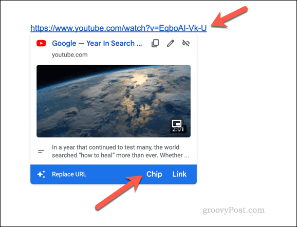 نحوه درج لینک ویدیویی یوتیوب در Google Docs3