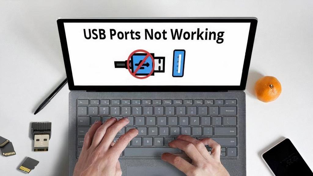 رفع مشکل عدم شناسایی فلش در کامپیوتر + خطای Not Receiving USB