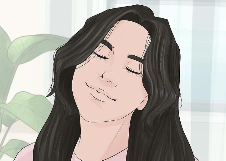 نحوه استایل کردن موی چتری پرده ای 5