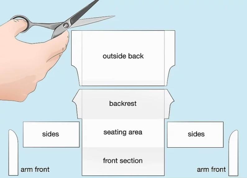 آموزش دوخت روکش مبل 11