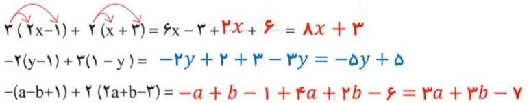 حل تمرین صفحه 53 ریاضی هشتم 1