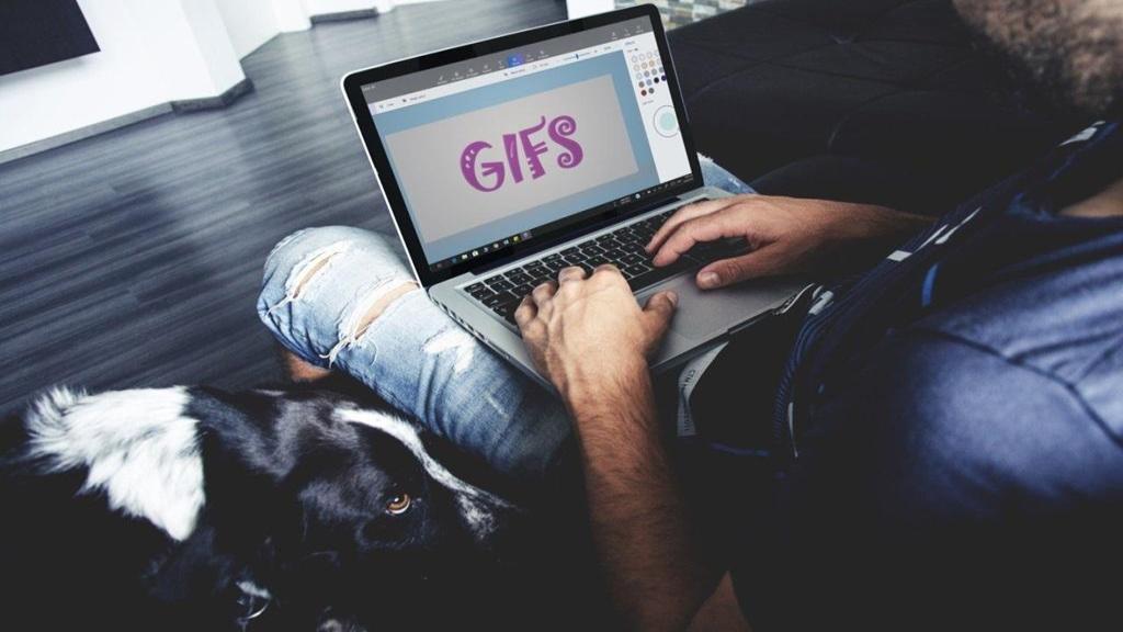 آموزش ساخت تصاویر متحرک و گیف (Gif) سه بعدی در Paint 3D