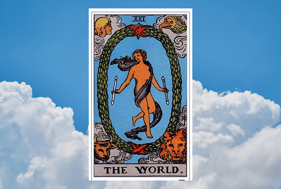 توضیحات کامل کارت تاروت جهان در تاروت کبیر