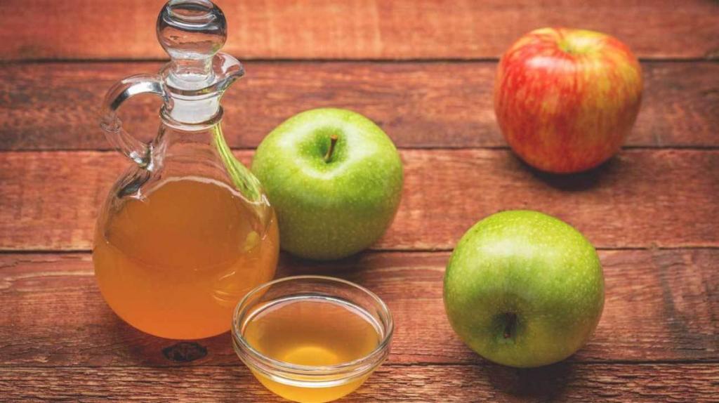 درمان ترک های پوستی با سرکه سیب